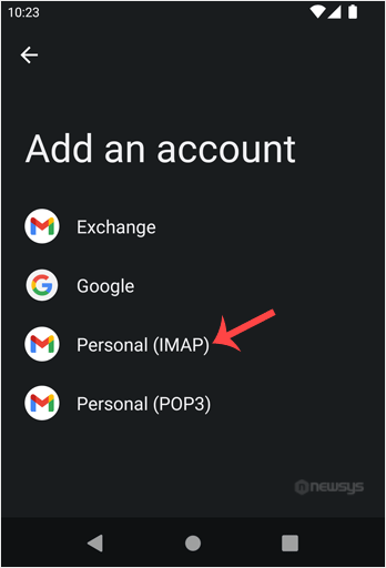 How to Set Up a cPanel Email Account in Android android imap cpanel add