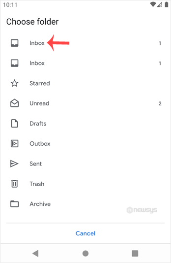 How to Read cPanel Emails in Android android inbox cpanel setup email