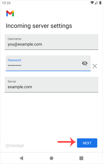 How to Set Up a cPanel Email Account in Android android incoming outgoing mail