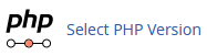 cp cl select php version icon