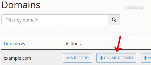 How to Add a CNAME Record in cPanel cpanel cname record domains