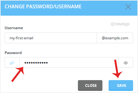 da emailacct passfrm