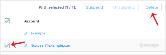 How to Remove an FTP Account in DirectAdmin da ftpuser delete