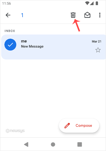 How to Delete cPanel Emails in Android delete email android cpanel