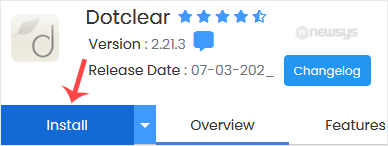 How to Install Dotclear via Softaculous in cPanel dotclear install button