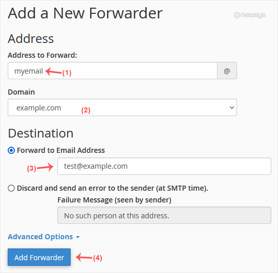 How to Forward an Email to Gmail or Other Email Service Providers email forward steps