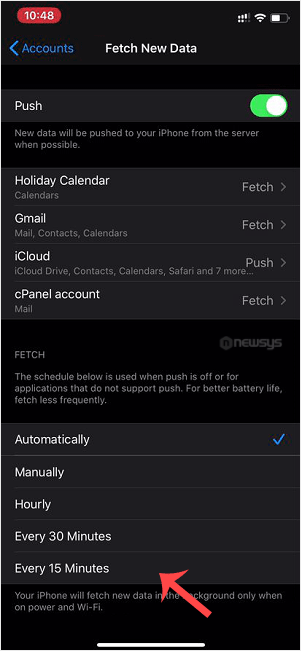 fech select apple
