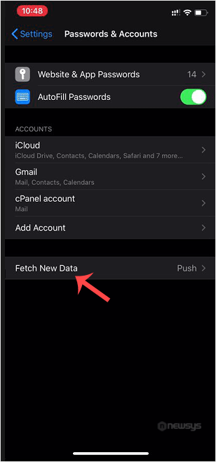 How to Automatically Sync or Fetch a cPanel email on Apple/iOS fetch apple email