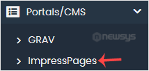 How to Install ImpressPages via Softaculous in cPanel impresspages softaculous