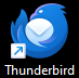 mozilla thunderbird cpanel icon