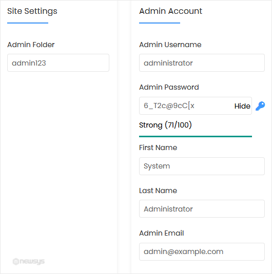 How to Install OctoberCMS via Softaculous in cPanel octobercms install screen2