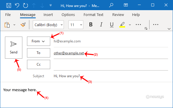 How to Send Email Using Outlook 2021 outlook 2021 send email