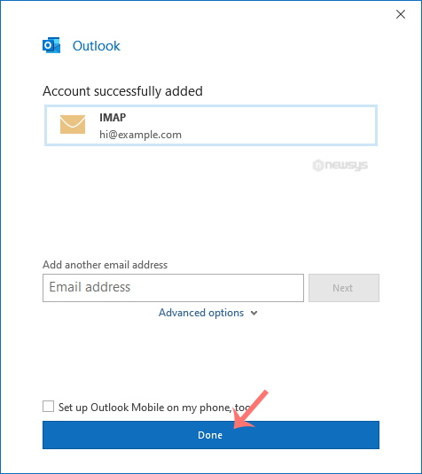 outlook imap final