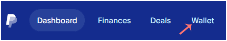 How to Set a Preferred Payment Method in PayPal paypal click on wallet menu