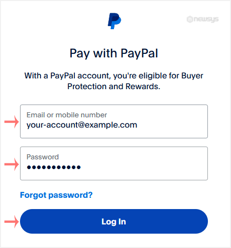 How to Subscribe to an Invoice via PayPal paypal login to