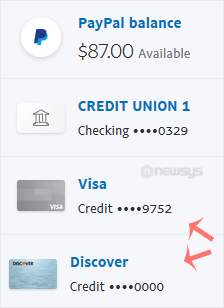 How to Set a Preferred Payment Method in PayPal paypal remove card select