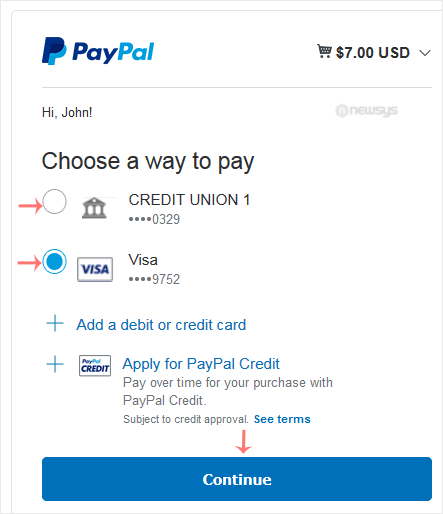 How to Subscribe to an Invoice via PayPal paypal subscription payment source