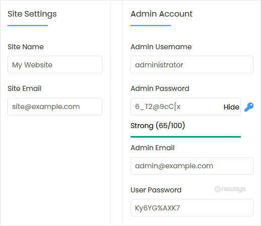 How to Install PHP-Fusion via Softaculous in cPanel php fusion install screen2