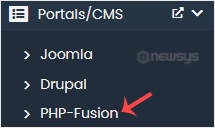 How to Install PHP-Fusion via Softaculous in cPanel php fusion softaculous