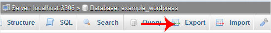 How to Export Database Table via phpMyAdmin in cPanel phpmyadmin
