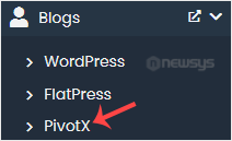 How to Install PivotX via Softaculous in cPanel pivotx softaculous