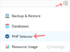 How to Increase or Decrease PHP Memory Limit via CloudLinux Selector in Plesk plesk cl php selector menu