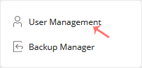 How to Remove a Database User in Plesk plesk database user management menu