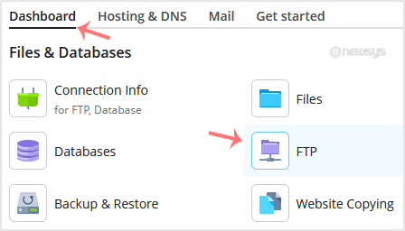 plesk ftp icon