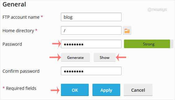 How to Change an FTP Account Password in Plesk plesk ftp password change options