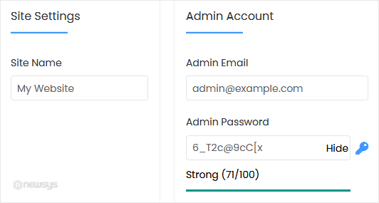 How to Install Pluck via Softaculous in cPanel pluck install screen2