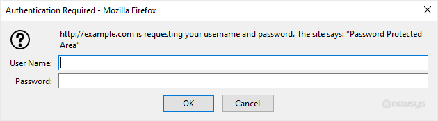 prompted for login