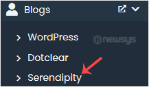 serendipity softaculous