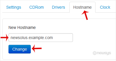 How to Change Hostname in SolusVM solusvm hostname reference change