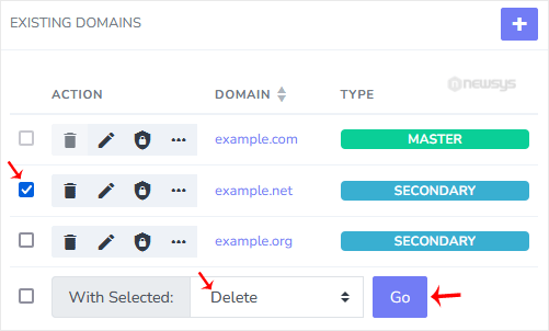 How to Remove Secondary Domain in SiteWorx secondary domain delete