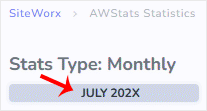 How to Access AWStats in SiteWorx siteworx awstats option