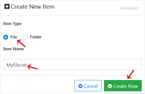 How to Create a Directory or Files in the SiteWorx File Manager siteworx filemanager file