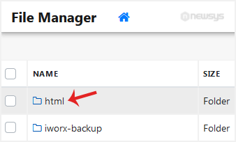 How to Upload Files via the SiteWorx File Manager siteworx filemanager html