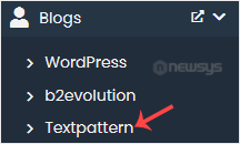 How to Install Textpattern via Softaculous in SiteWorx textpattern softaculous
