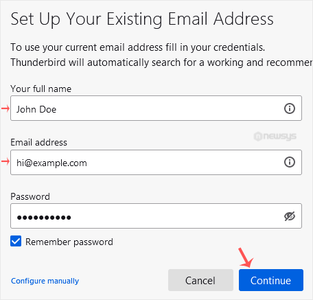 How to Setup a cPanel Email Account in Mozilla Thunderbird thunderbird mail setup account cpanel