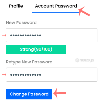 virtualizor change password