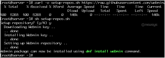 webmin step1 installation guide