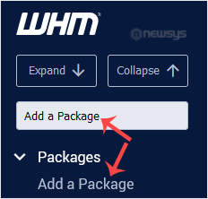 How to Create/Add a Package in the WHM whm reseller add package pmkb