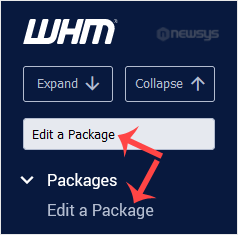 How to Edit a Hosting Package in WHM whm reseller edit package pmkb