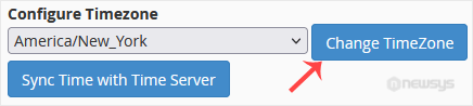 How to Check or Change Server Time via WHM Root whm servertime config change
