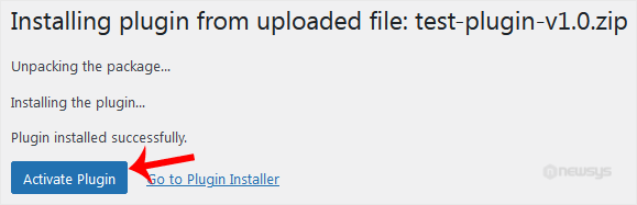 How to Manually Install a WordPress Plugin wp activate manual plugin
