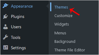 How to Install a New WordPress Theme wp dashboard apperance themes