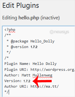 How to Forcefully Update or Reinstall a WordPress Plugin wp plugin edit hellodolly version