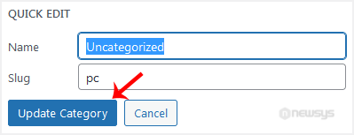 How to Delete an Uncategorized Category in WordPress wp uncategorized category update