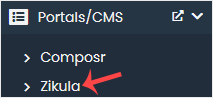 How to Install Zikula via Softaculous in cPanel zikula softaculous